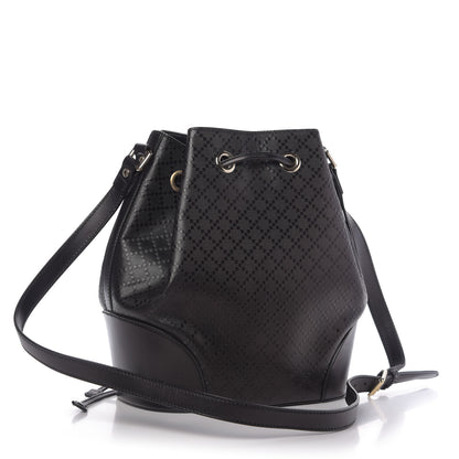 Gucci Bright Diamante Medium Bucket Bag Black 3 of 10