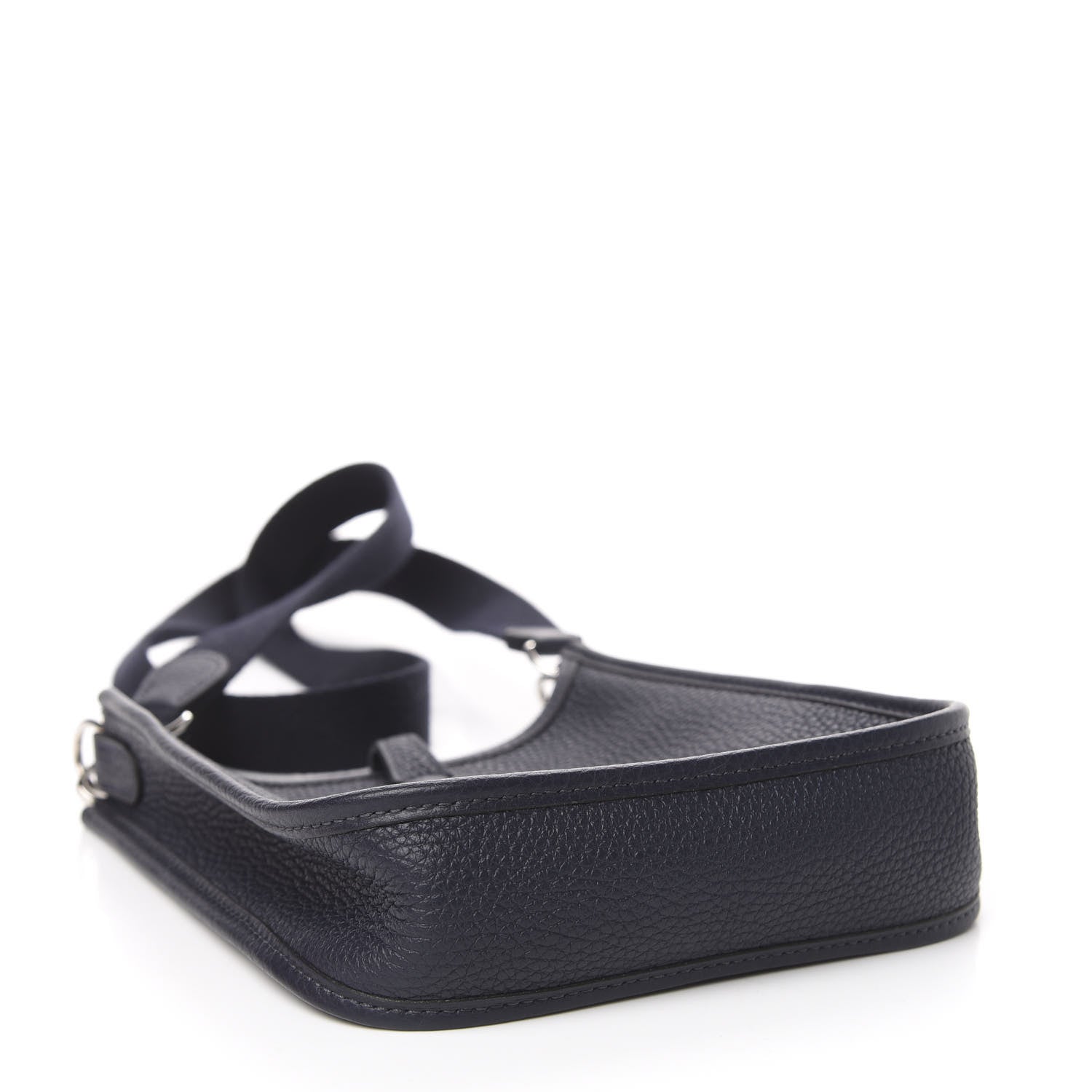 Hermes Taurillon Clemence Evelyne TPM Bleu Nuit 4 of 11