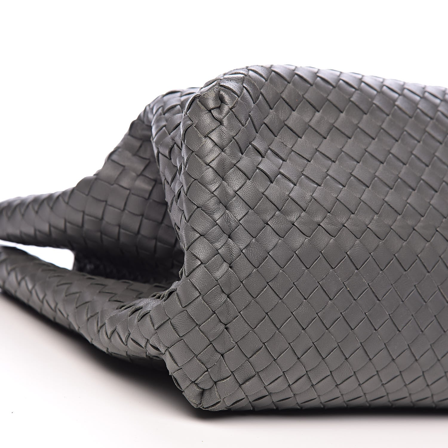 Bottega Veneta Nappa Intrecciato Large Classic Chain Strap Tote Light Grey 12 of 16