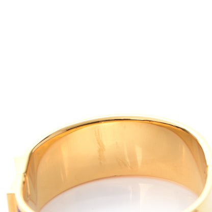 Hermes Enamel Printed Clic Clac Horse Wide Bracelet GM 5 of 5