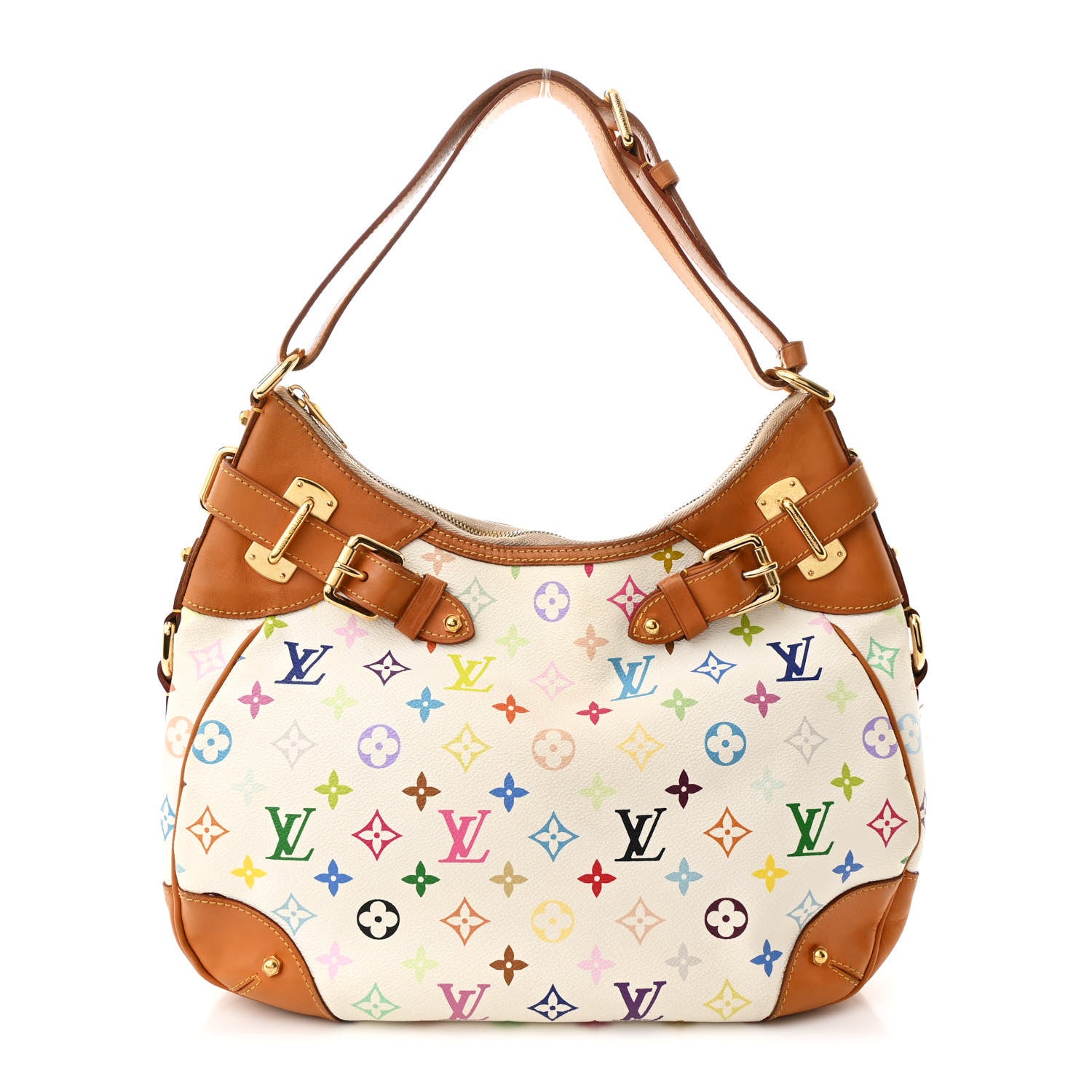 Louis Vuitton Monogram Multicolor Greta White 1 of 11