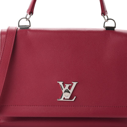 Louis Vuitton Soft Calfskin Lockme II Top Handle Dahlia 11 of 11