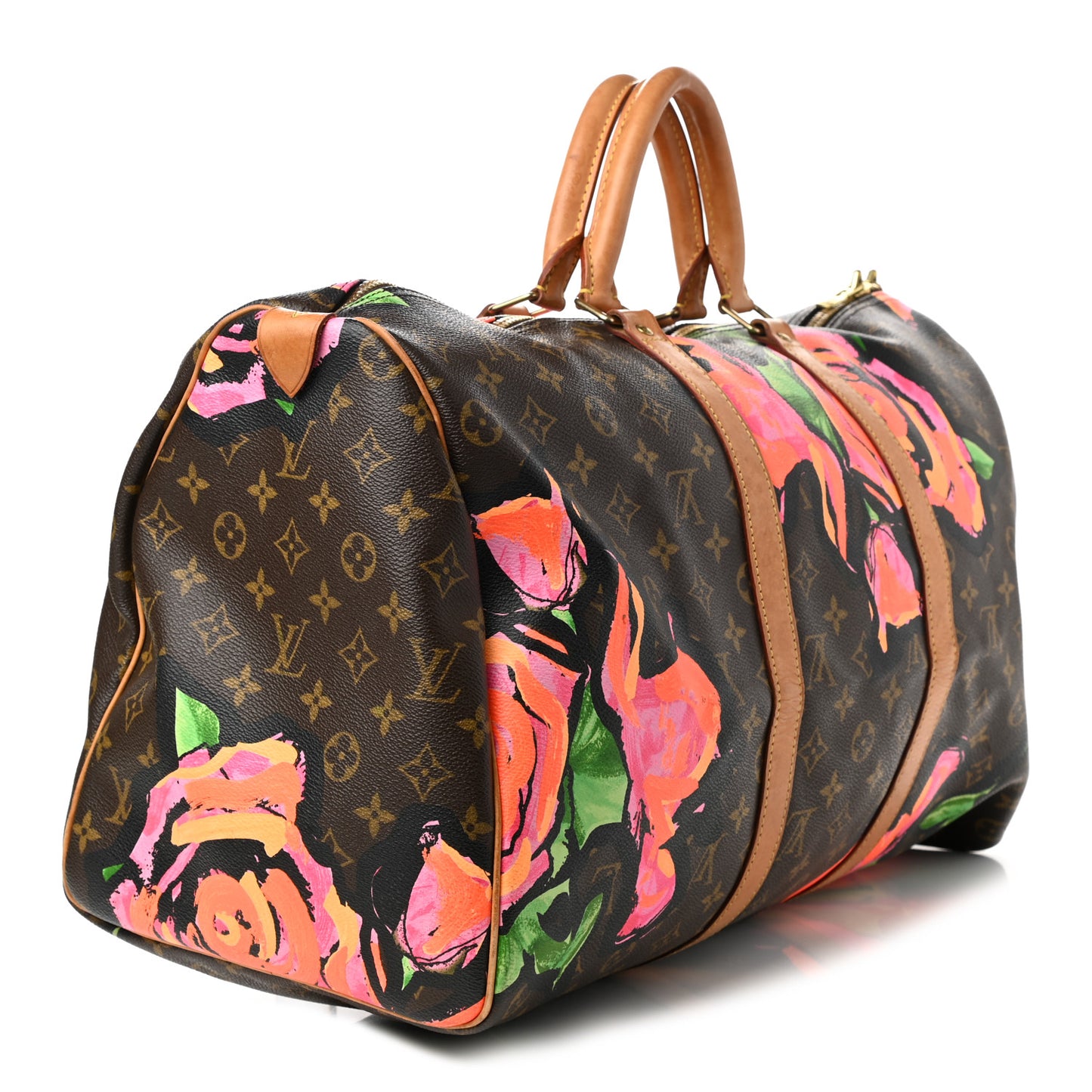 Monogram Roses Keepall 50