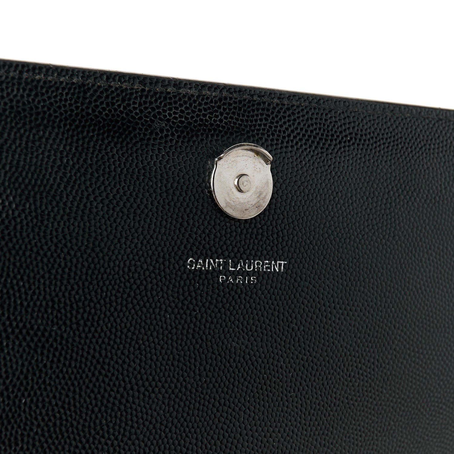 Saint Laurent Grain De Poudre Medium Classic Monogram Kate Satchel Black 6 of 11