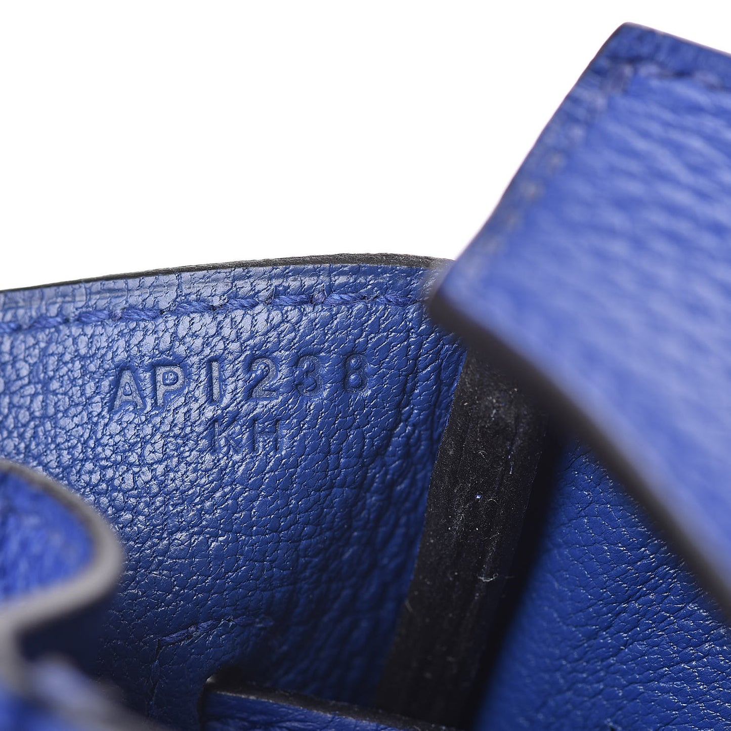 Togo Birkin 35 Bleu Electrique