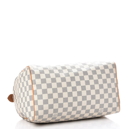 Louis Vuitton Damier Azur Speedy 30 4 of 9