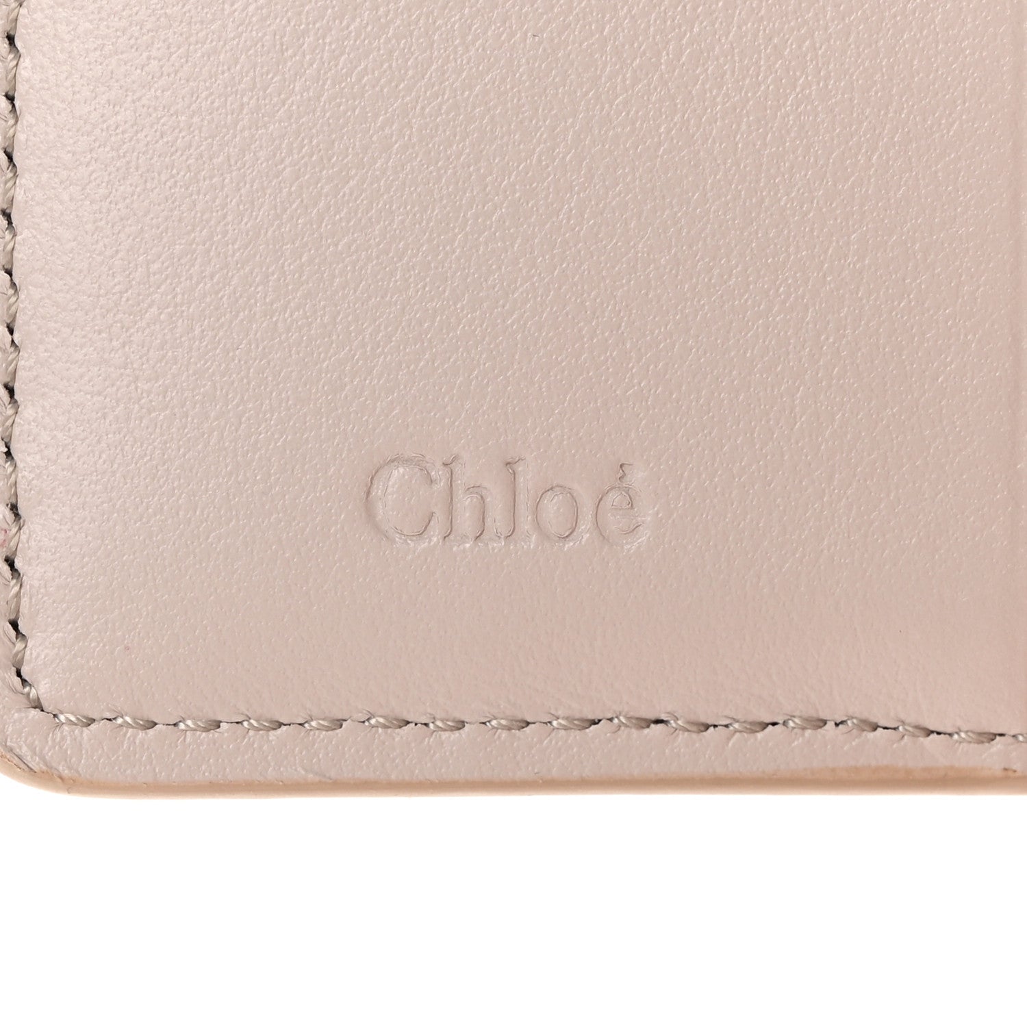 Chloe Shiny Calfskin Sense Compact Wallet Wild Grey 7 of 12