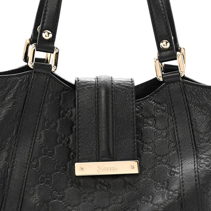 Gucci Guccissima Medium New Ladies Tote Black 8 of 12