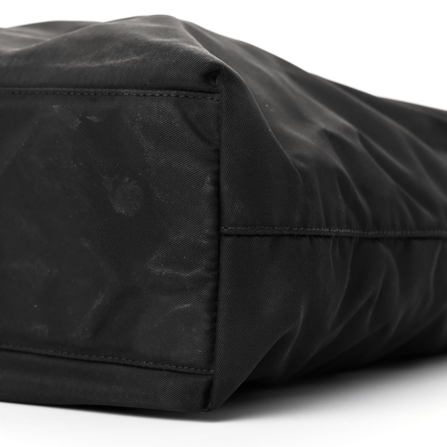 Prada Tessuto Nylon Shoulder Bag Black 10 of 11