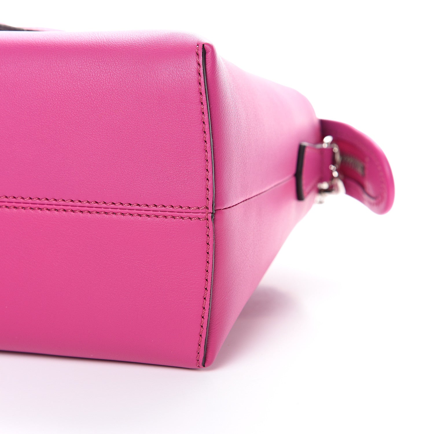 Fendi Vitello Dolce Medium By The Way Boston Bag Magenta 9 of 9