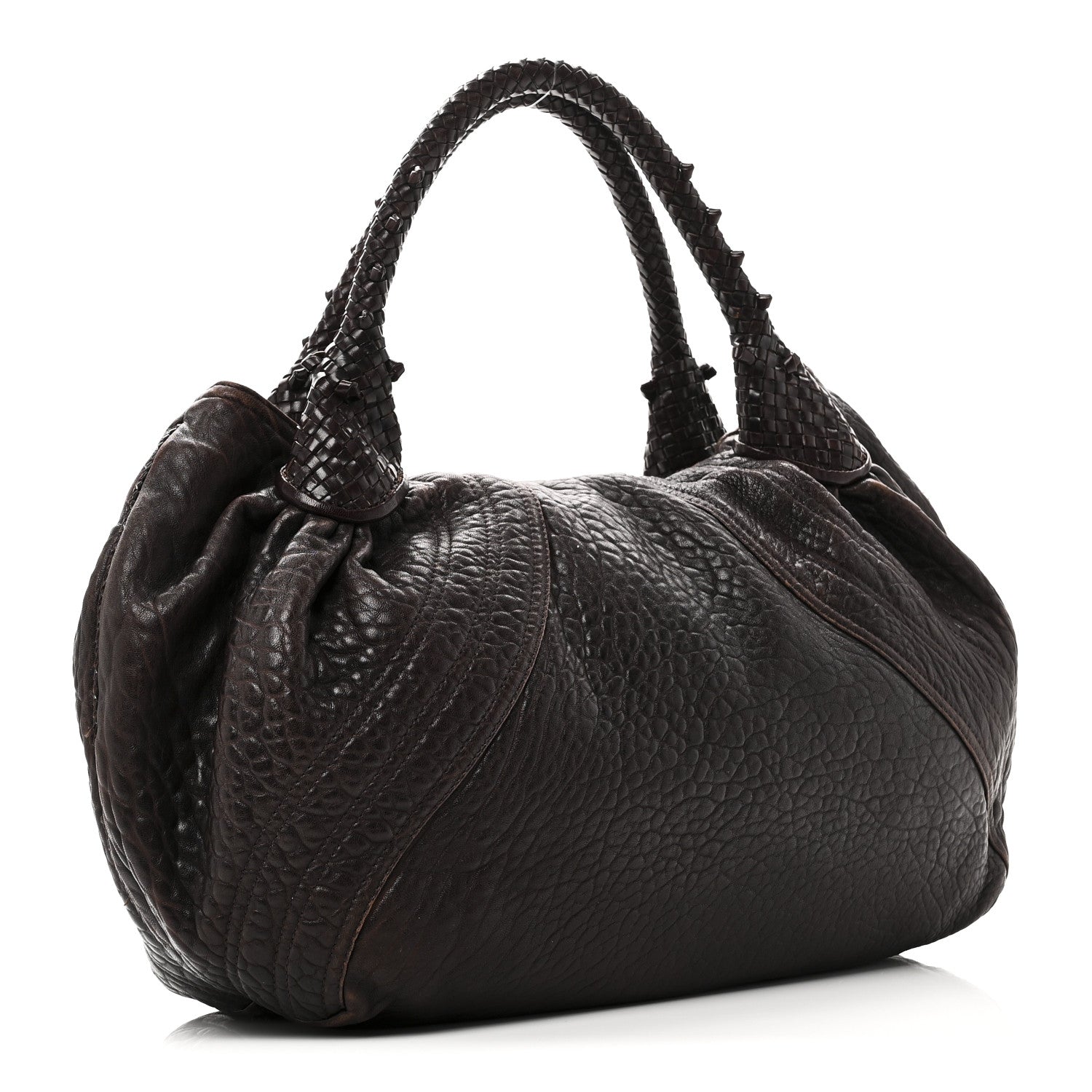 Fendi Nappa Nuvolata Spy Cognac 3 of 9