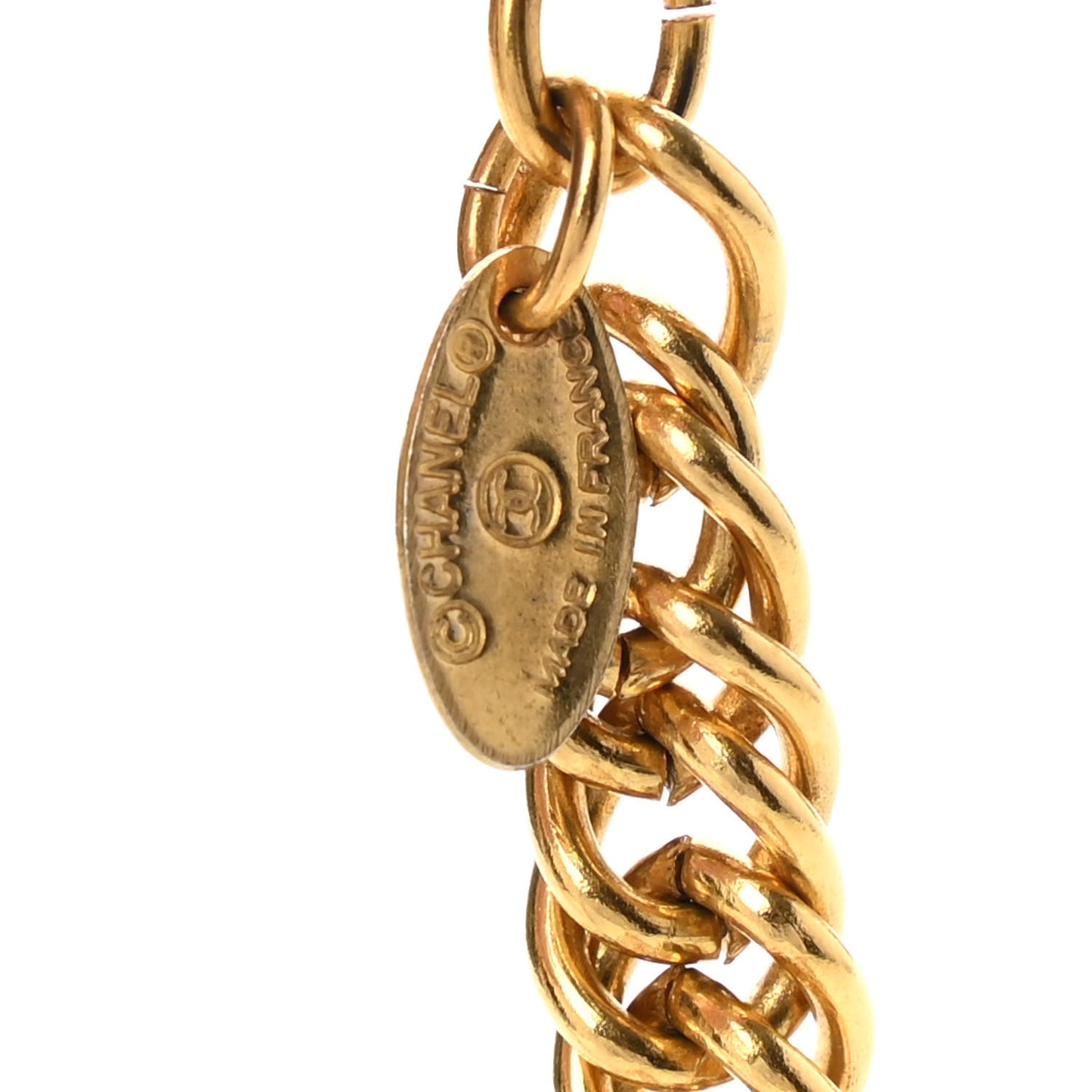 CC Coin Chain Belt Gold