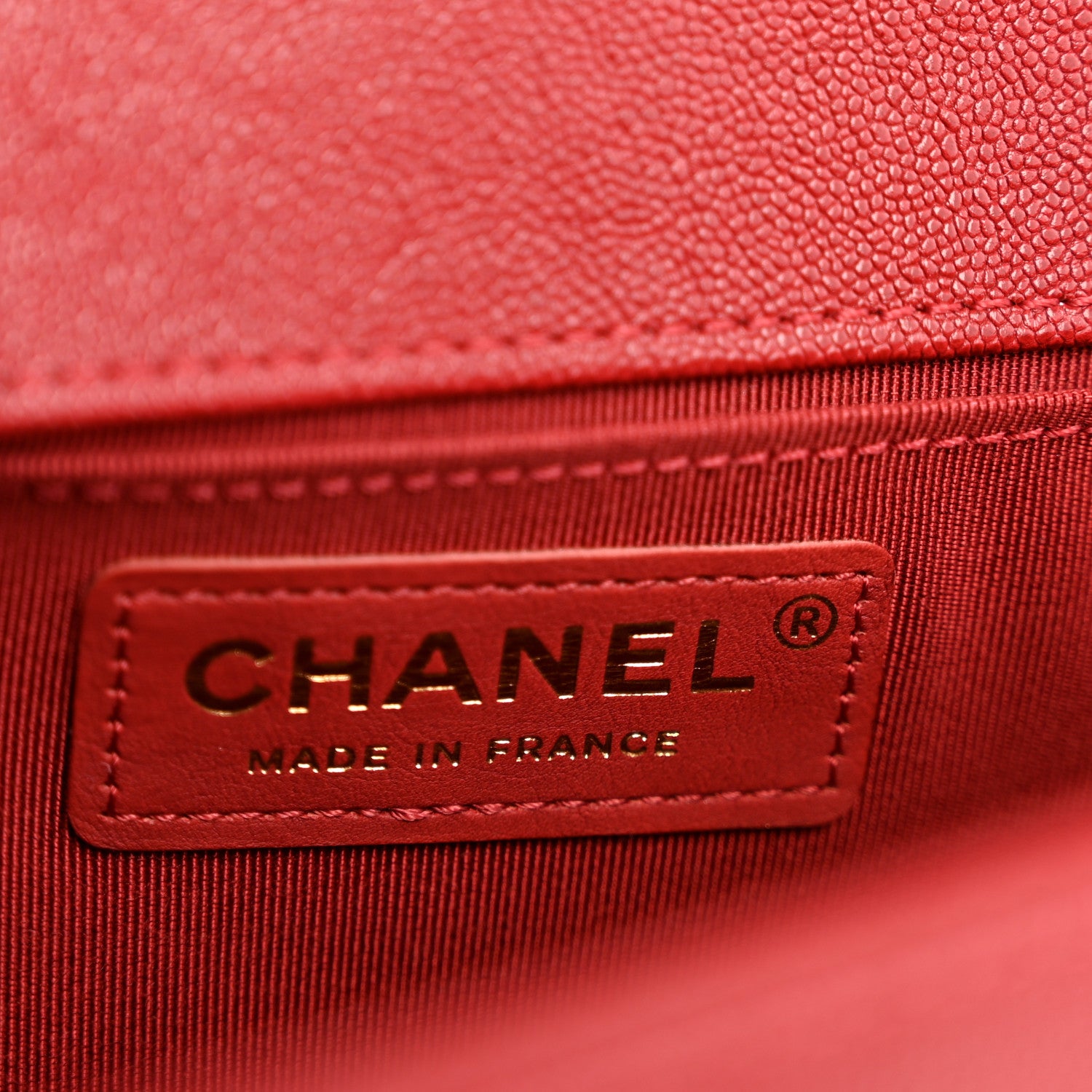 Chanel Lambskin Quilted Medium Boy Flap Red 6 of 11