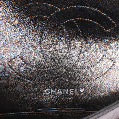 Chanel Aged Calfskin 2.55 Reissue 225 Flap Dark Silver 6 of 7