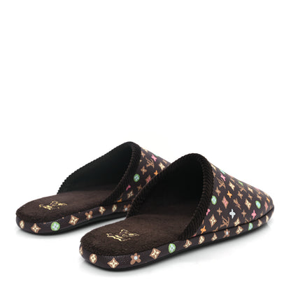 Louis Vuitton X TYLER THE CREATOR Monogram Craggy LV Palace Mens Slippers 9 Mocha 4 of 10
