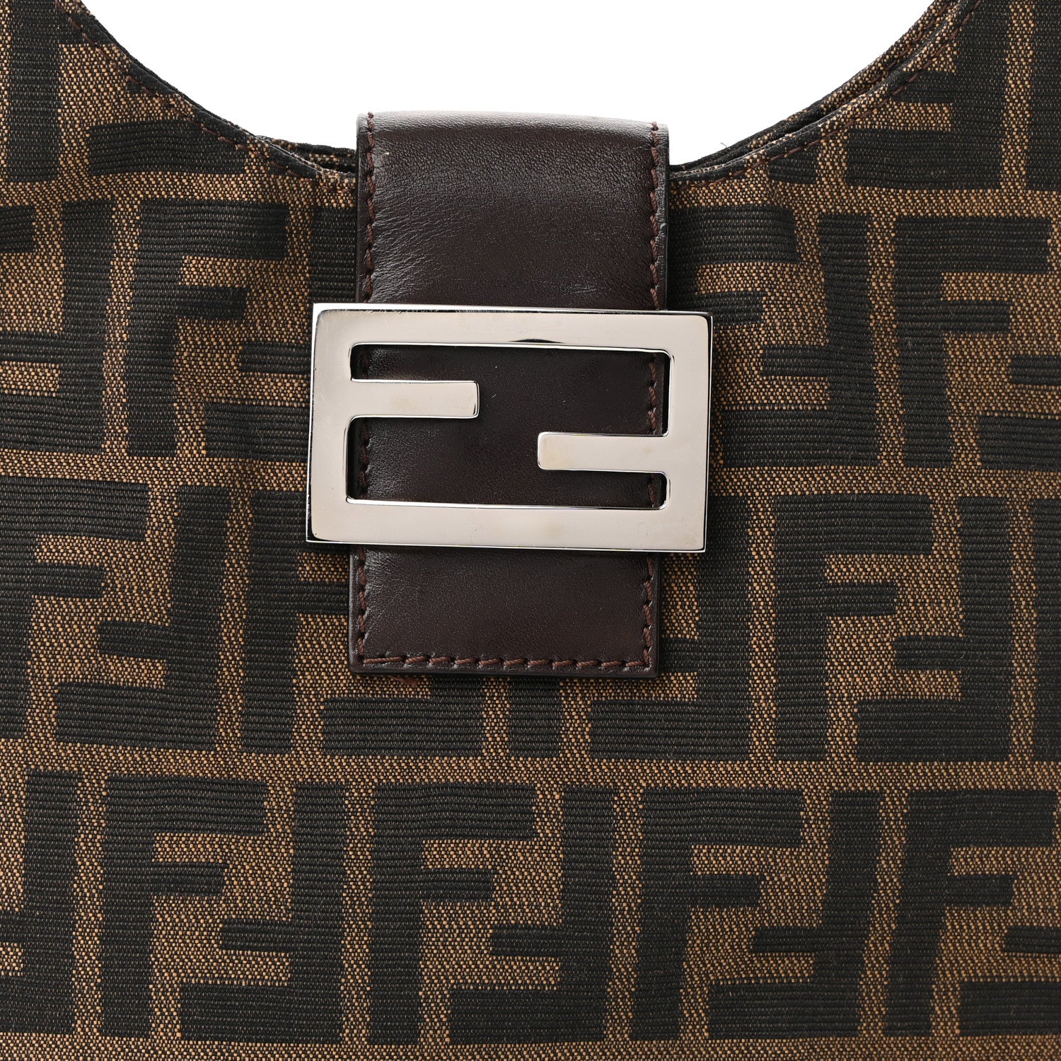 Fendi Zucca Hobo Tobacco 7 of 9