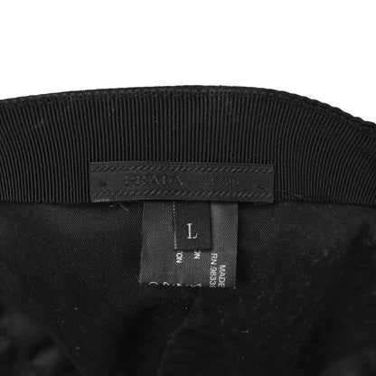 Prada Tessuto Nylon Baseball Cap L Black 6 of 6