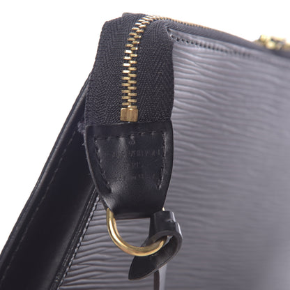 Louis Vuitton Epi Pochette Accessories 24 Black 6 of 11