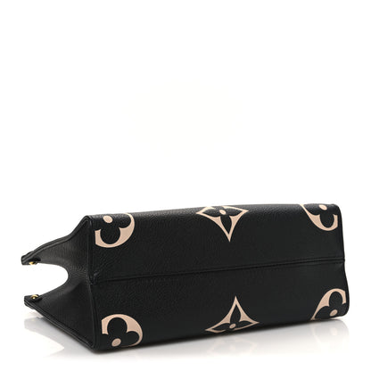 Louis Vuitton Empreinte Monogram Giant Onthego PM Black Beige 4 of 9