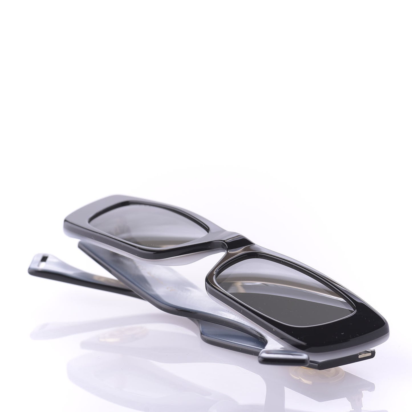 Acetate Rectangular Sunglasses GG0516S Black