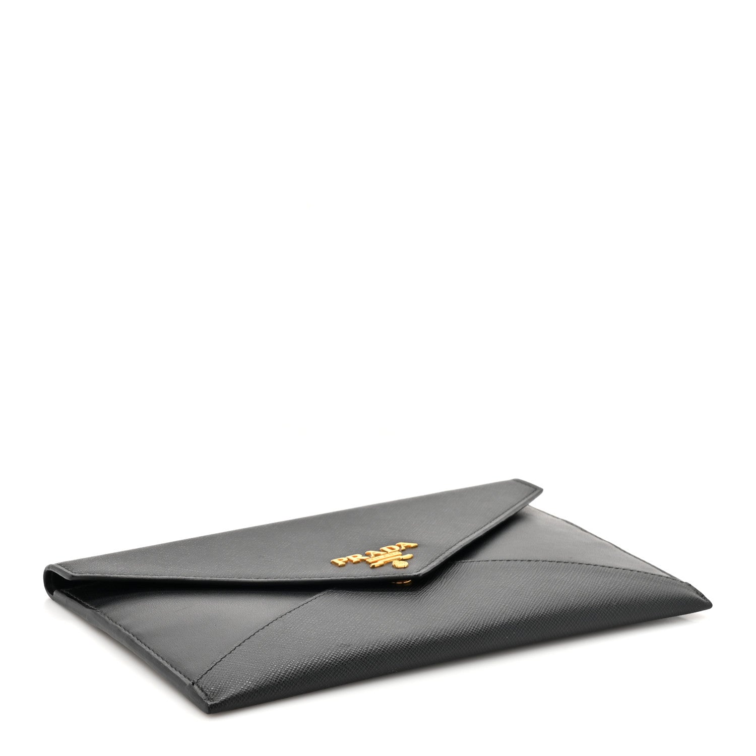 Prada Vitello Move Envelope Wallet Black 4 of 8