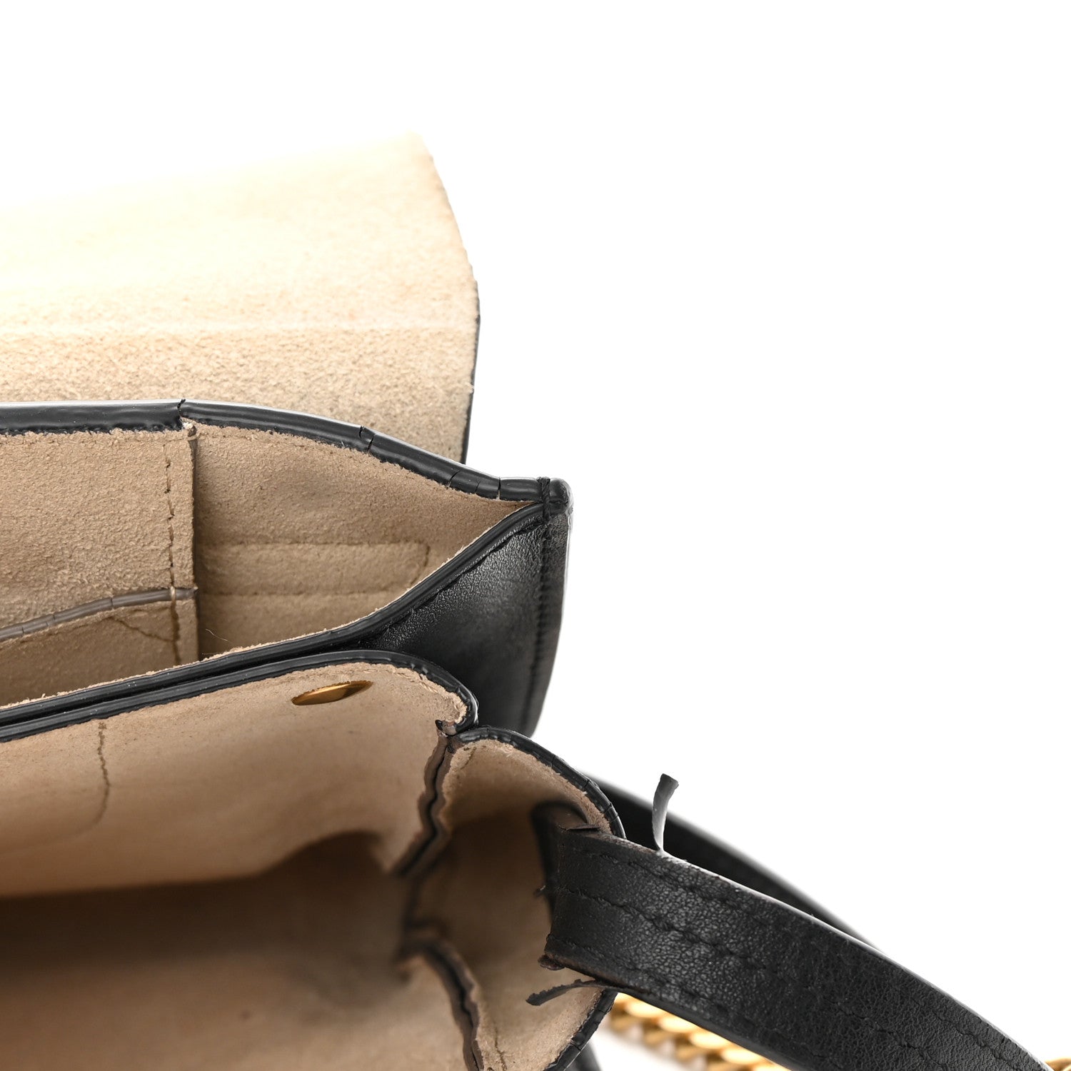 Chloe Goatskin Small Faye Shoulder Bag Black 12 of 23