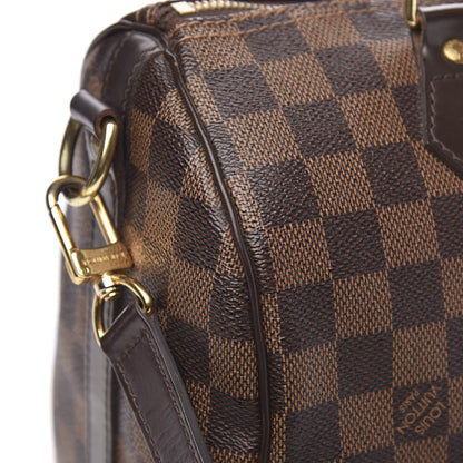 Louis Vuitton Damier Ebene Speedy Bandouliere 25 10 of 15