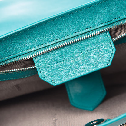Proenza Schouler Lambskin PS1 Medium Satchel Emerald 7 of 10