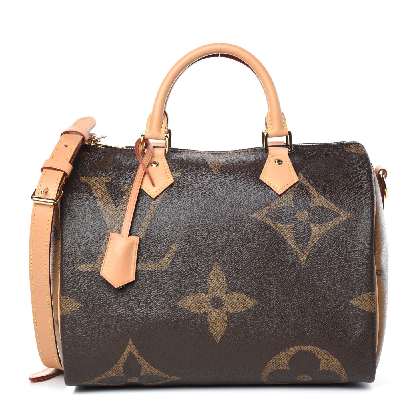 Reverse Monogram Giant Speedy Bandouliere 30