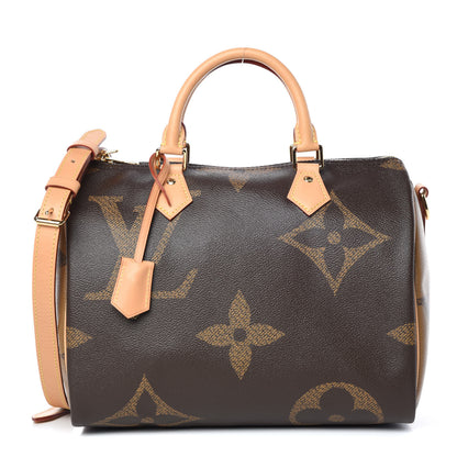 Louis Vuitton Reverse Monogram Giant Speedy Bandouliere 30 1 of 12