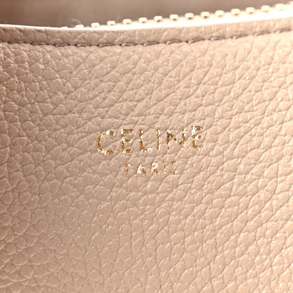 Celine Supple Grained Calfskin Teen Lulu Shoulder Bag Safari 6 of 11