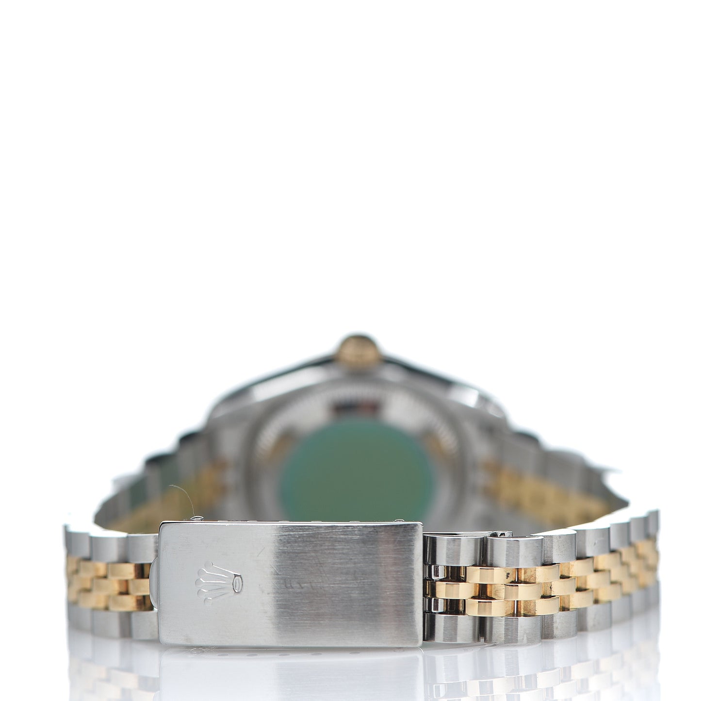 Stainless Steel 18K Yellow Gold Diamond 26mm Oyster Perpetual Datejust Watch Champagne 69173
