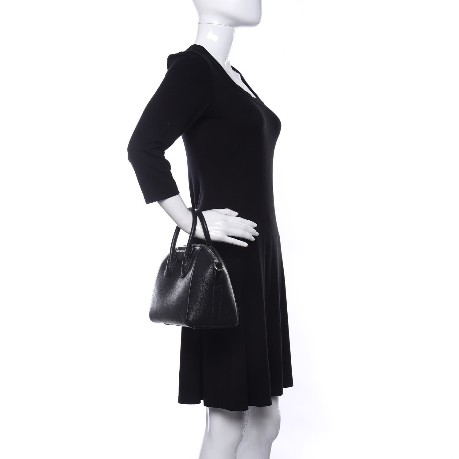 Givenchy Sugar Goatskin Mini Antigona Black 2 of 9