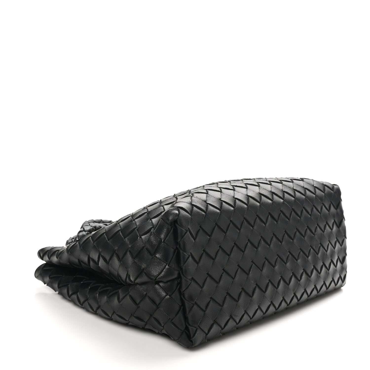 Bottega Veneta Nappa Intrecciato Medium Andiamo Shoulder Bag Black 4 of 9