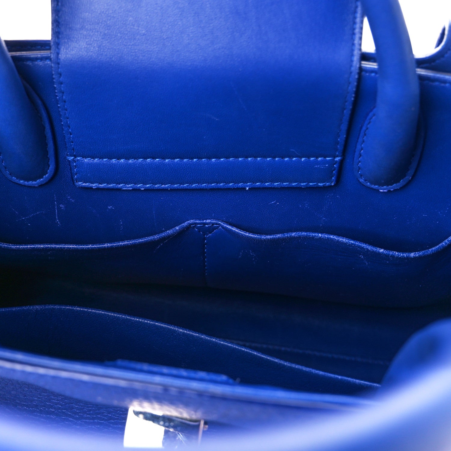 Christian Dior Bullcalf Medium Diorever Flap Yves Klein Blue 11 of 13