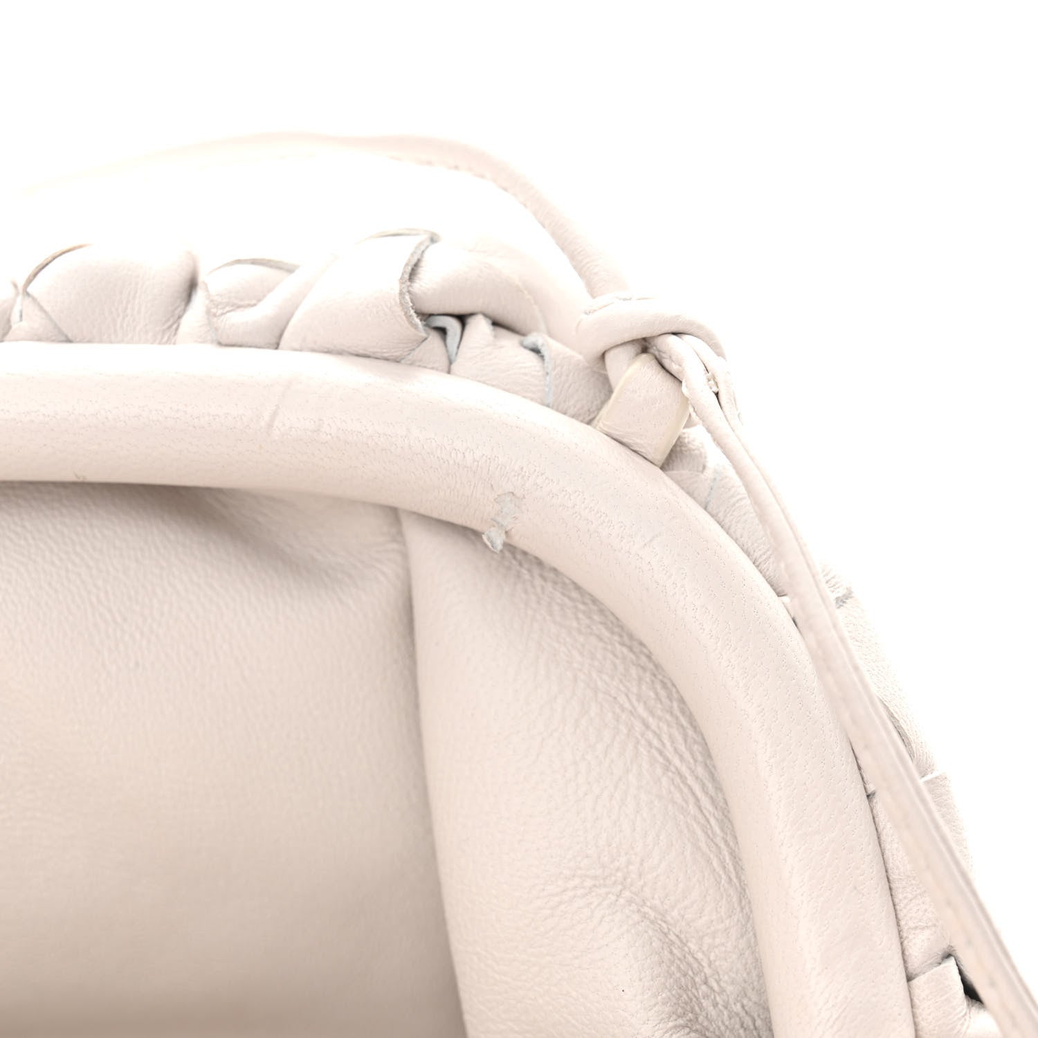 Bottega Veneta Nappa Intrecciato The Mini Pouch Chalk 12 of 13