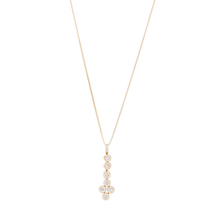 Parker & West by FASHIONPHILE 18K Yellow Gold Diamond 1.00ctw Magnetic Pendant Necklace 7 of 7