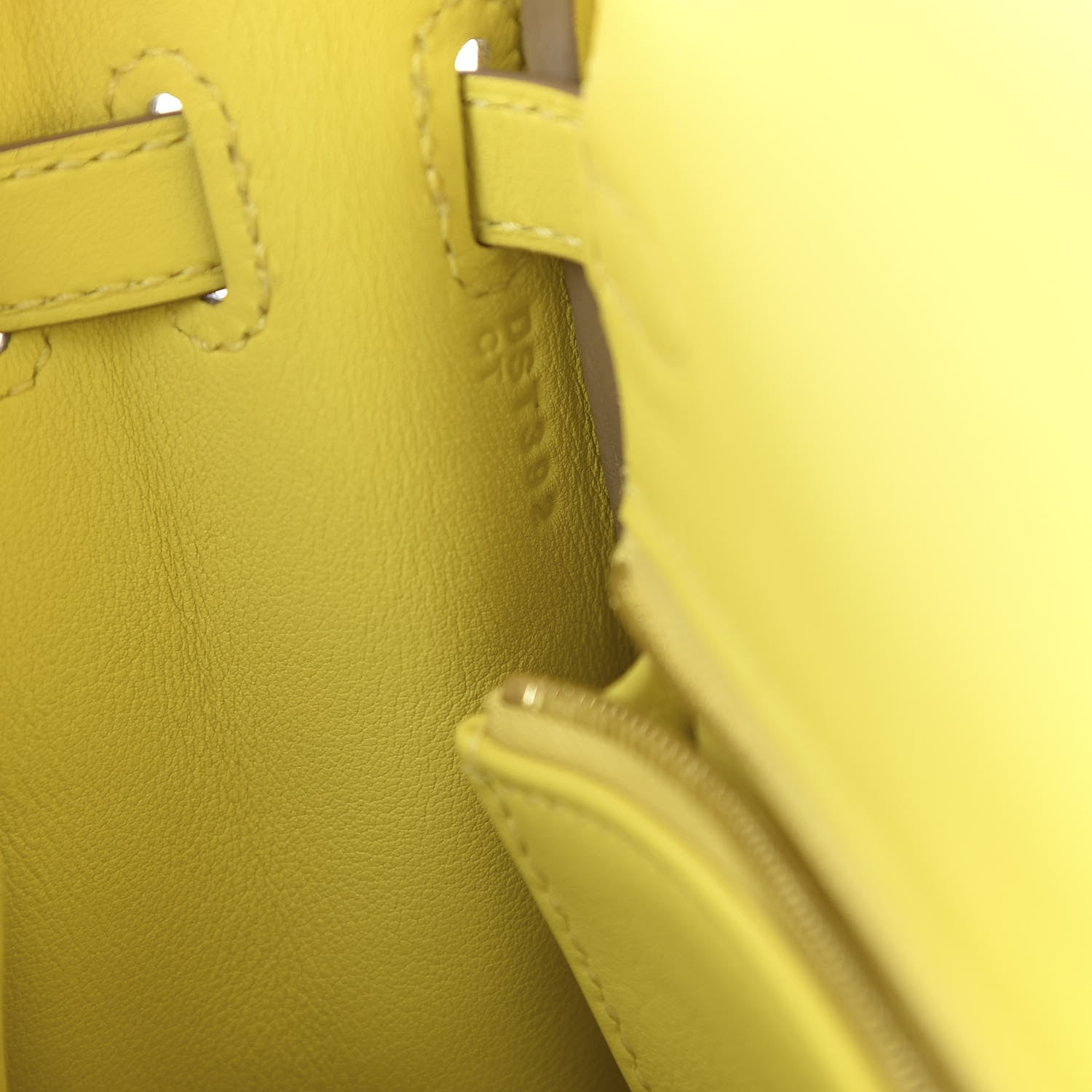 Hermes Swift Kelly Retourne 25 Lime 10 of 12