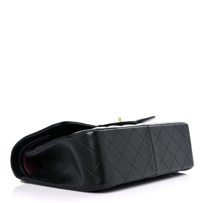 Chanel Caviar Quilted Jumbo Double Flap Black 4 of 10
