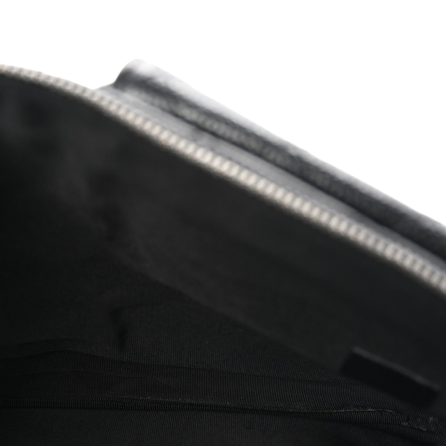 Caviar Quilted Zipped Multi Pouch Black