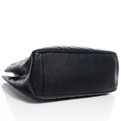 Chanel Caviar Grand Shopping Tote GST Black 4 of 7