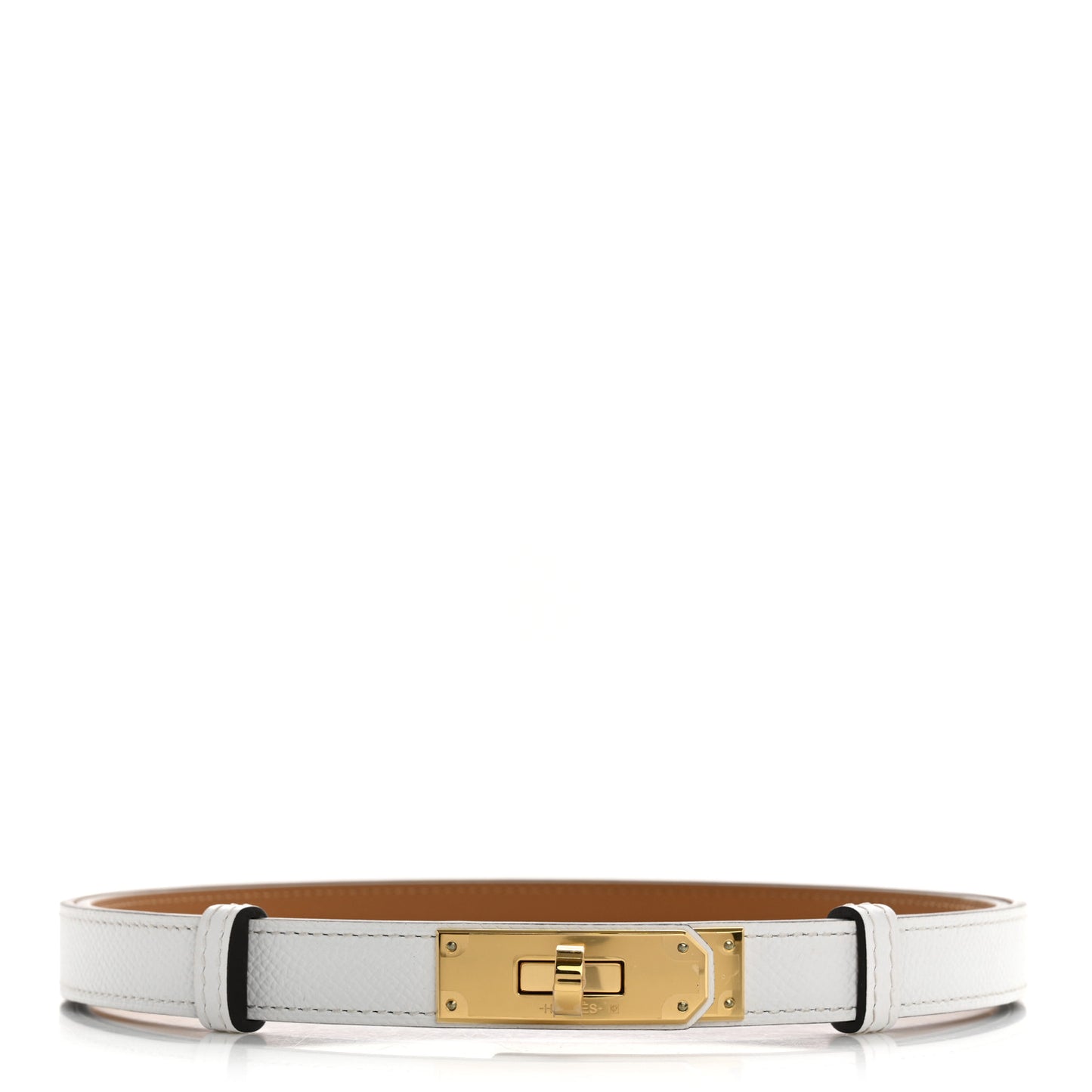 Epsom Kelly Belt White