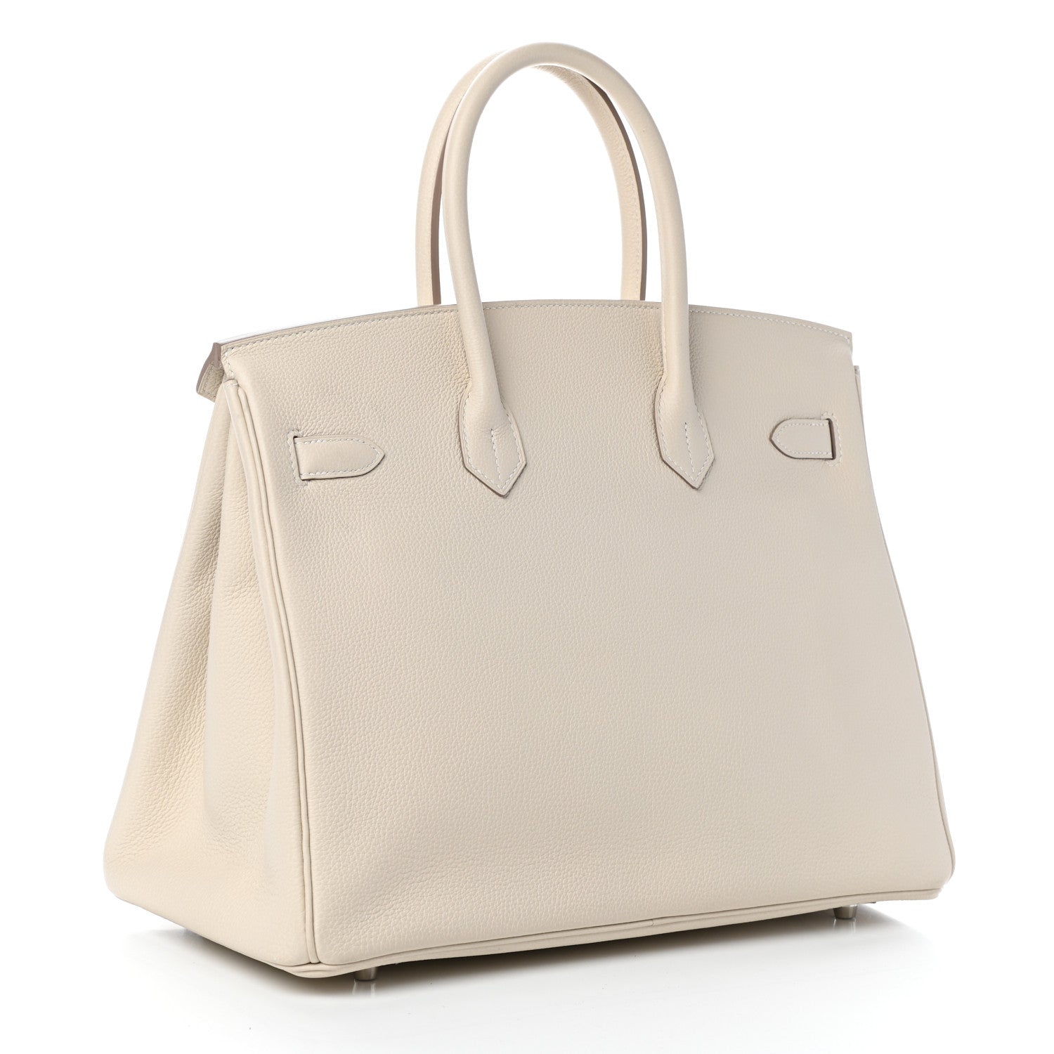 Hermes Taurillon Clemence Birkin 35 Craie 3 of 11
