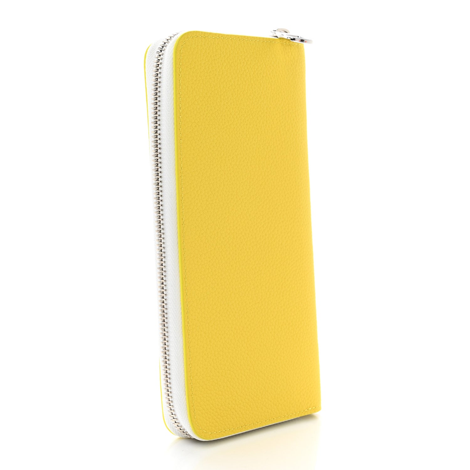 Louis Vuitton Calfskin Everyday LV Vertical Zippy Jaune 3 of 6