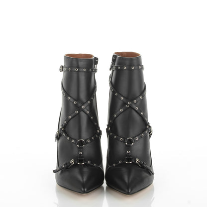 Valentino Garavani Nappa Love Latch 100mm Ankle Boots 37.5 Black 2 of 7