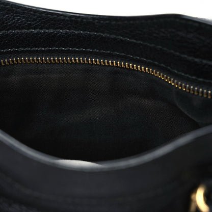 Balenciaga Chevre Gold Metallic Edge Hardware Mini City Black 8 of 11