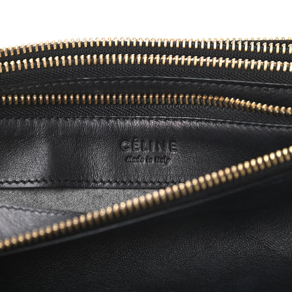 Celine Goatskin Large Trio Crossbody Bag Black 8 of 15