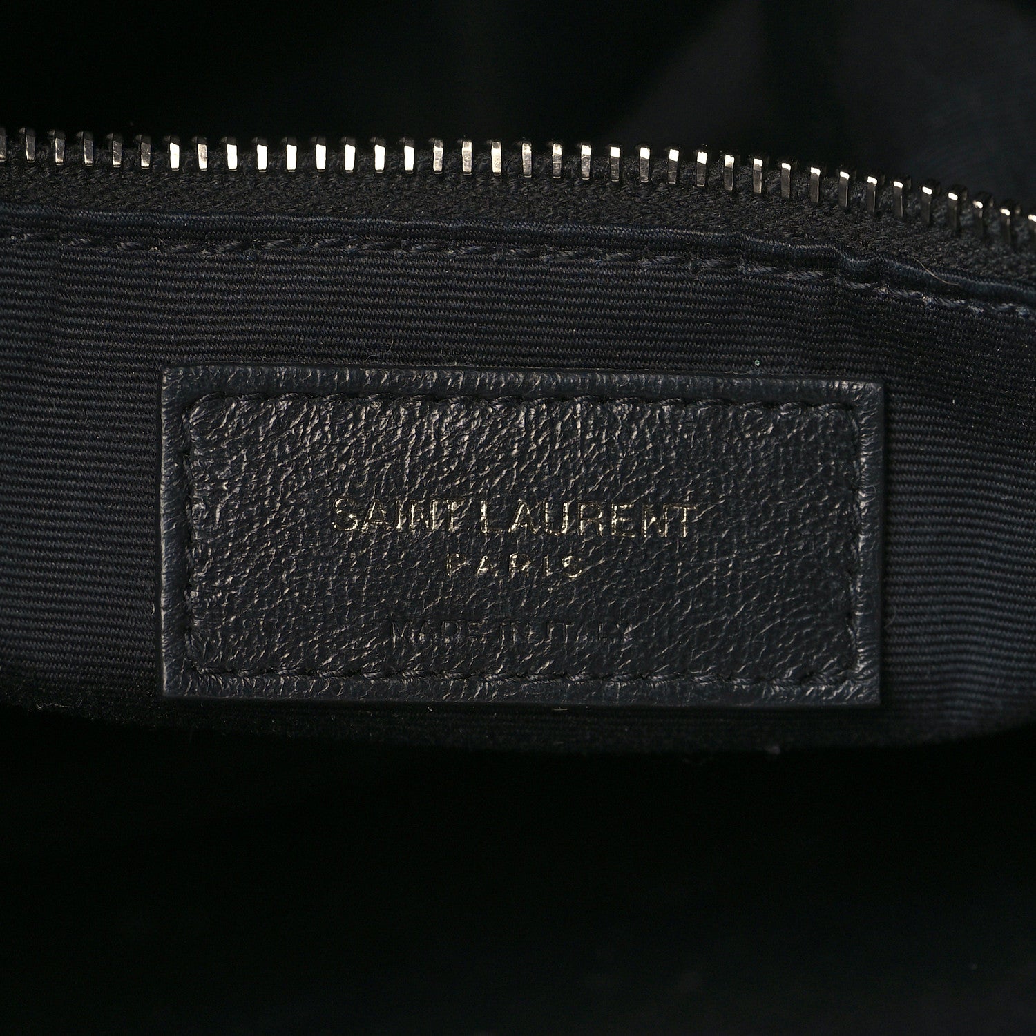 Saint Laurent Crinkled Calfskin Matelasse Monogram Medium Niki Shopper Tote Black 6 of 9