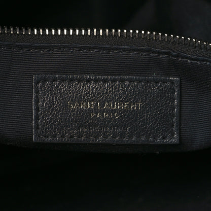 Saint Laurent Crinkled Calfskin Matelasse Monogram Medium Niki Shopper Tote Black 6 of 9