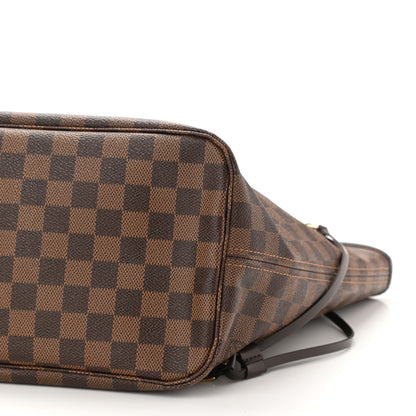 Louis Vuitton Damier Ebene Neo Neverfull MM Rose Ballerine 10 of 10
